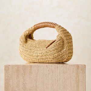 Cleobella Julia Raffia Hobo Bag